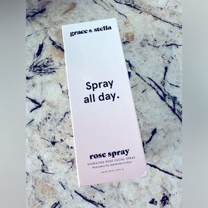 Grace & Stella Spray All Day Rose Water Spray New in Box